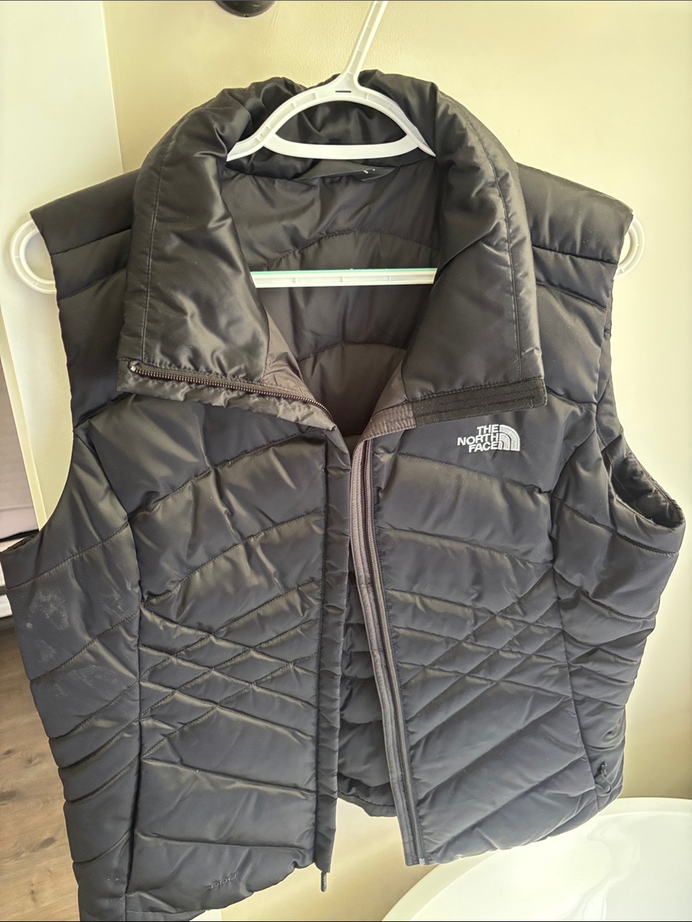 The North Face Black Quilted Women's Insulated Vest